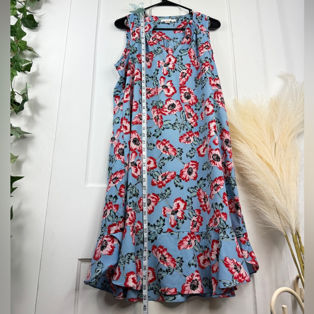 C&E Floral Spring Summer Dress loose fit